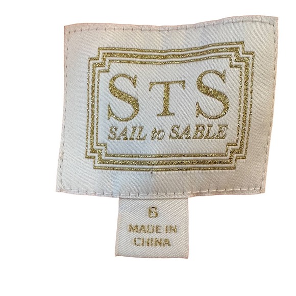 Sail to Sable STS Grey Plaid Wool Blend A-Line Shift Dress Mod Vibe Size 6 - Picture 10 of 10